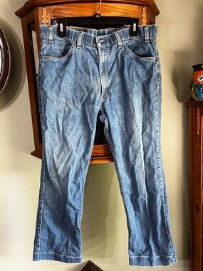 Vintage Levi’s Action Jeans 90s USA Made Denim 36x29 Orange Tab